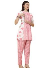 Feeding Kurti Pant Set with Zip